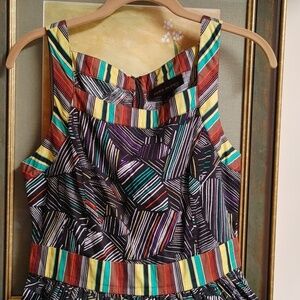 Duro Olowu Fit & Flare Sleeveless Dress